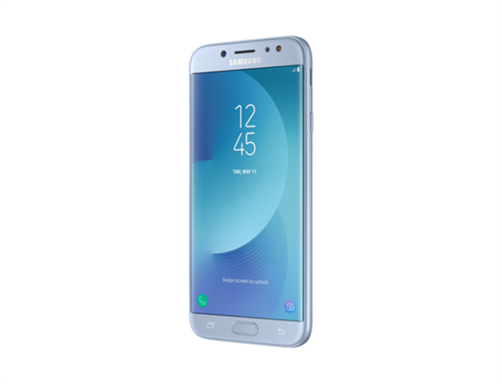 Samsung Galaxy J7 Κινητό Smartphone 2017 Dual Sim Blue Silver