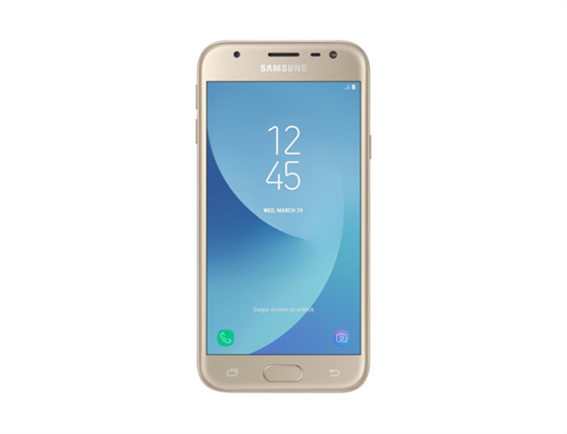Samsung Galaxy J3 Κινητό Smartphone 2017 Dual Sim Gold