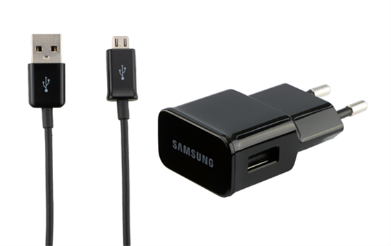 Samsung Detachable Travel Charger (Micro Usb | 2A) Black