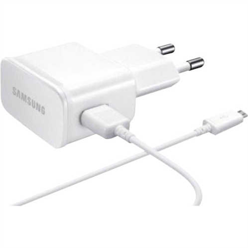 SAMSUNG DETACHABLE TRAVEL CHARGER (MICRO USB | 2A) WHITE