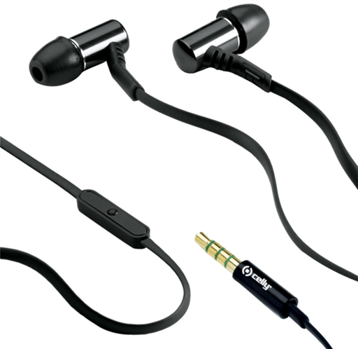Celly Stereo Handsfree 3.5 mm Black