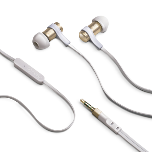 Celly Stereo Handsfree 3.5 mm Gold