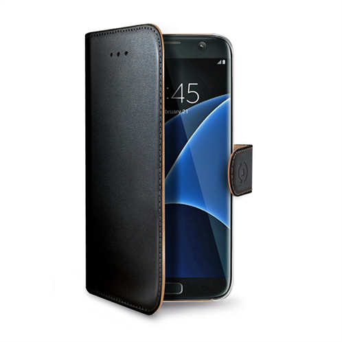 Celly Θήκη Κινητού Case Wally Samsung Galaxy S7 Edge Black