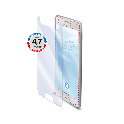 Celly Tempered Glass Universal up to 4.7"