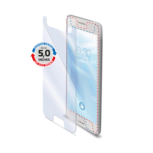 Celly Tempered Glass Universal up to 5.0"