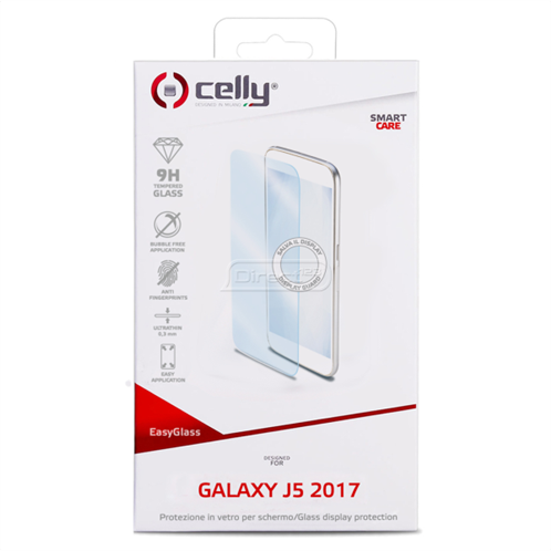 Celly Tempered Glass Easy Samsung J5 2017