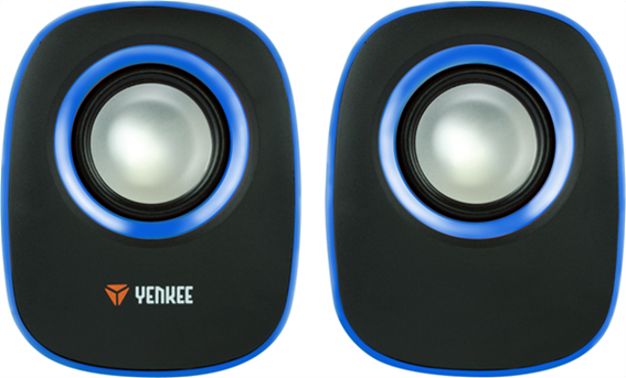 Yenkee Ηχεία Η/Υ 2.0 YSP 2001BE 3.5mm Μπλε