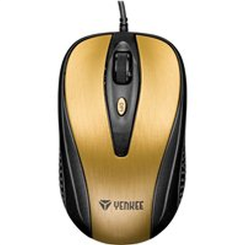 Yenkee Ενσύρματο ποντίκι YMS Quito 1025GD - χρυσό