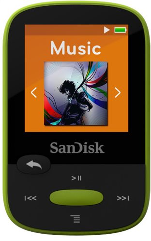 SanDisk Sansa Clip Sport 8GB Lime