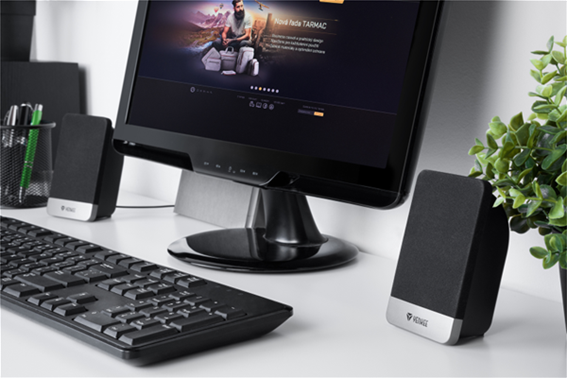 Yenkee Ηχεία Υπολογιστή 2.1 Mε Subwoofer Desktop Speaker System YSP 212BK  Μαύρο | allSmart