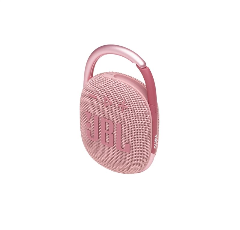 JBL Clip 4, Portable Bluetooth Speaker, Waterproof IP67 (Pink) allSmart